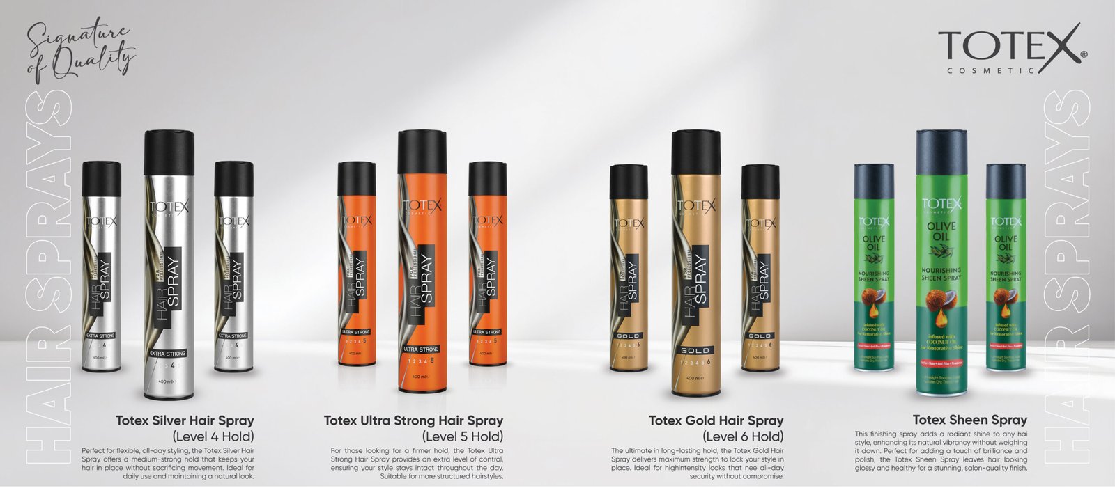 totex hair spray