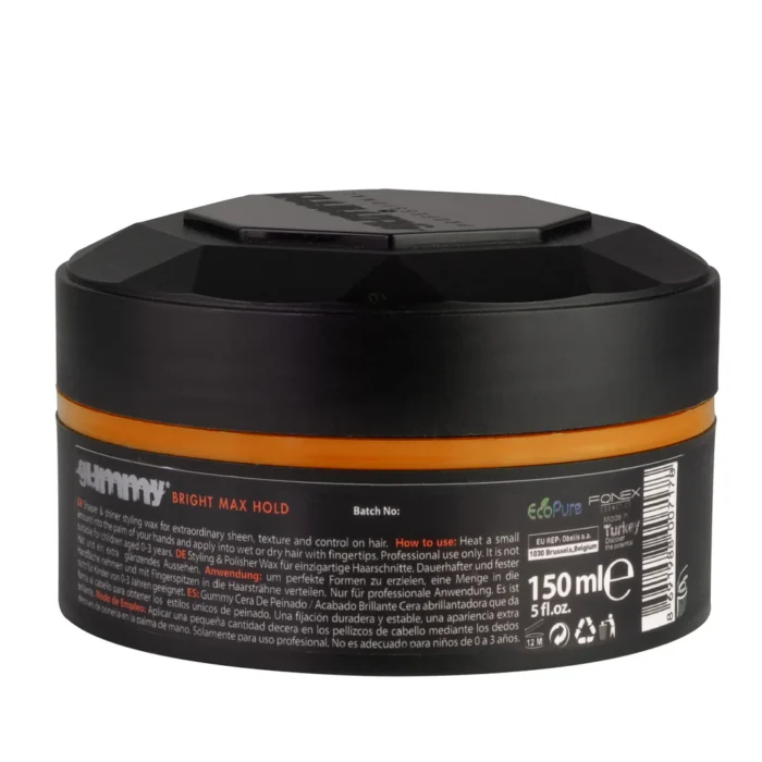Gummy Styling Wax Bright Finish 150 ml - Image 3