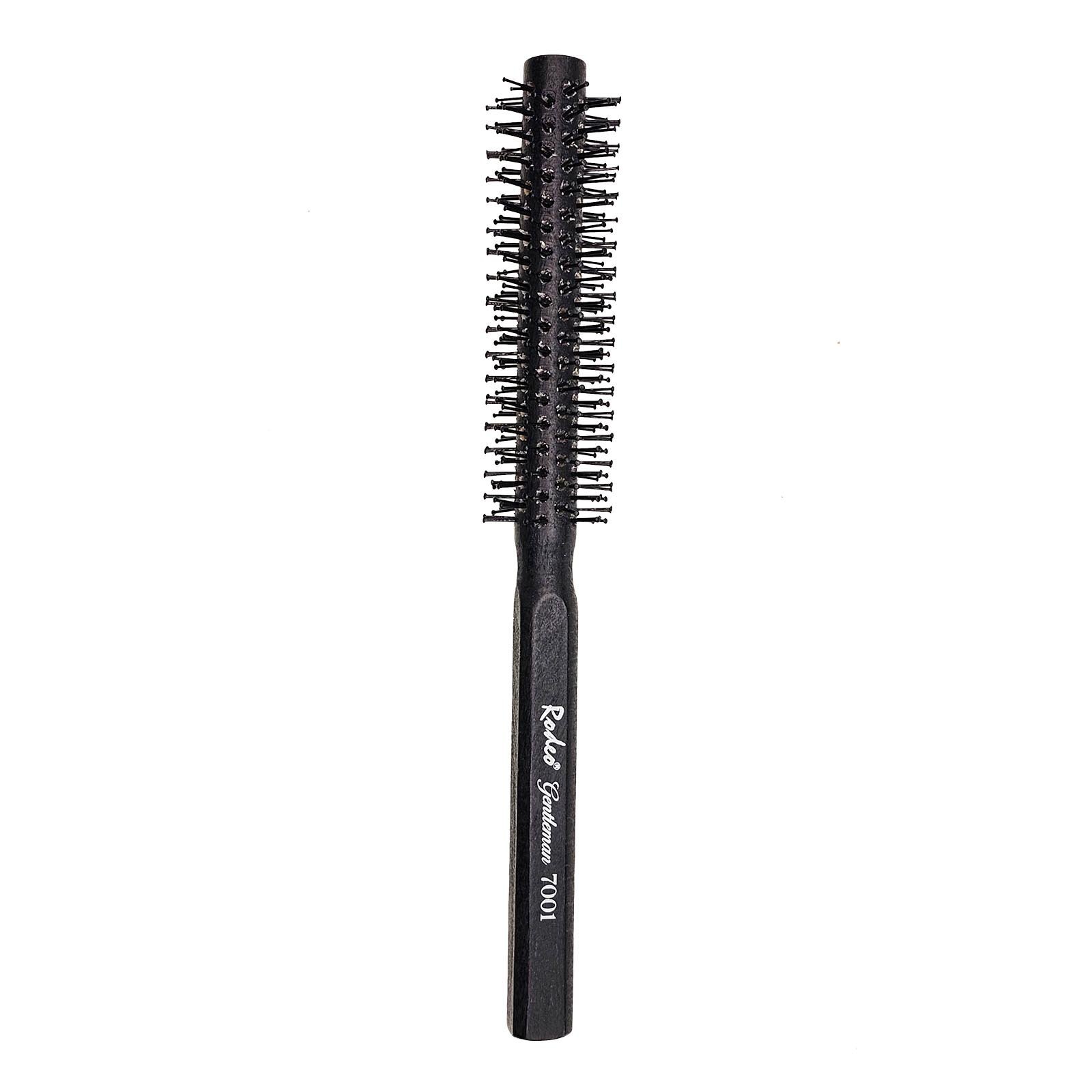 7001.jpg Rodeo Gentleman Series 10 rows 180 holes 28mm dia professional hair brush - Image 1