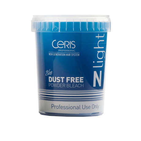 Blue-Bleach-Dust-Free-Powder-Bleach.png Ceris Dust Free Blue Bleach - vaalennusjauhe 500g - Image 1