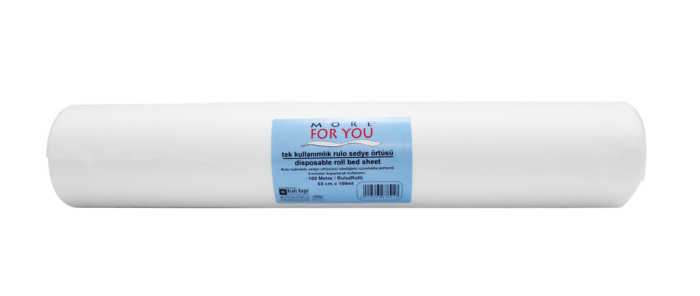 Disposable Bed Sheet in Roll, 60 cm x 100 m, Pre-Cut Per 50 cm - Image 1