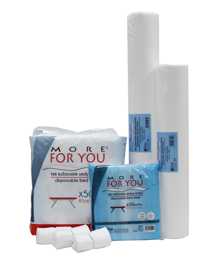Disposable Bed Sheet in Roll, 80 cm x 100 m, Pre-Cut Per 50 cm - Image 2