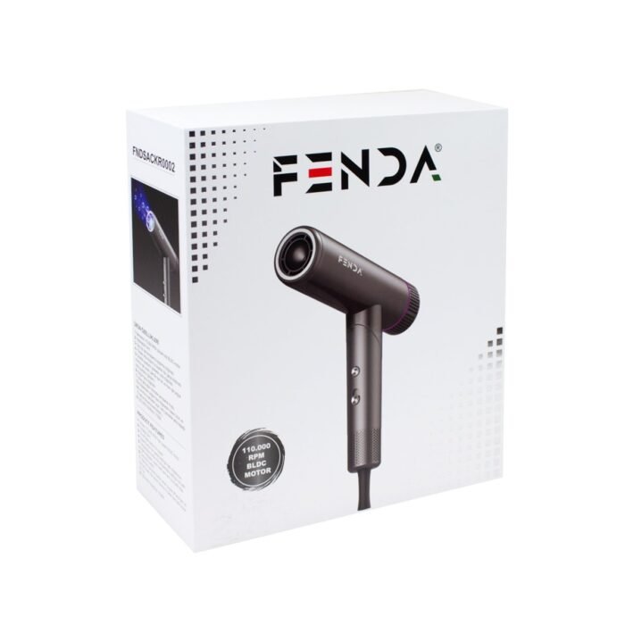 Fenda Hair Dryer Grey - Image 6