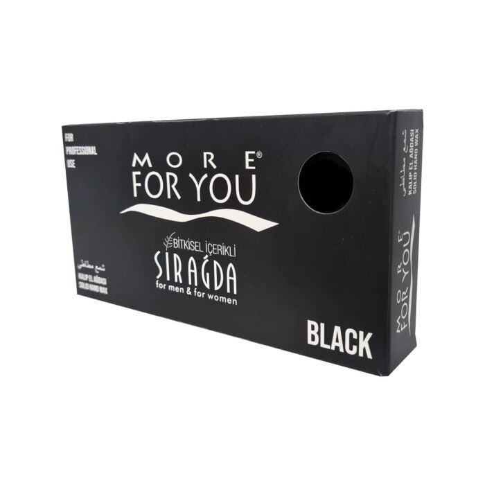 More for You Solid Wax 500ml Black - Image 1