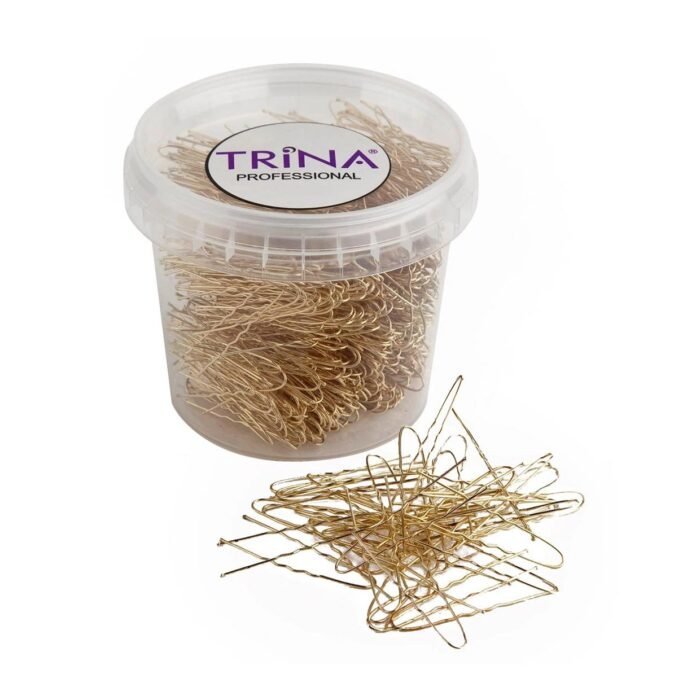 Trina Professional, Kultaiset hiuspinnit 300 g - Image 1